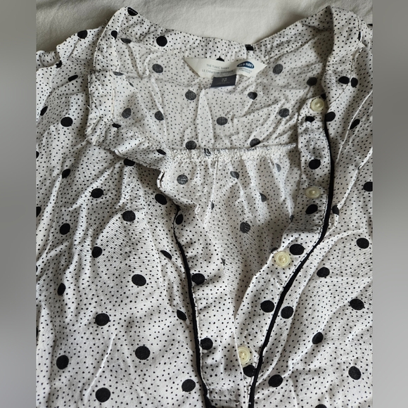 Old Navy Tunic Top Women's Multicolor Polka Dot Popover Shirt Size XS Used - Picture 4 of 6